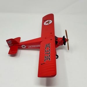 Wings of Texaco Airplane  Coin Bank Red